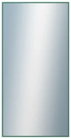 DANTIK - Zrkadlo v rámu, rozmer s rámom 60x120 cm z lišty Hliník zelená m. (7002246)