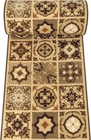 Protišmykový behúň PATCHWORK 07 béžový