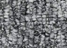 Koberce Breno Metrážny koberec BARRA 95, šíře role 400 cm, sivá