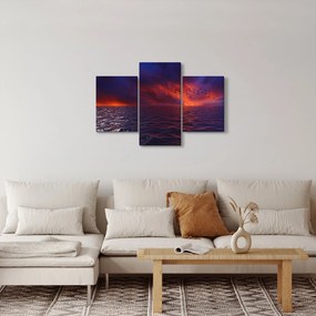 Obraz mora s vtákmi (90x60 cm)