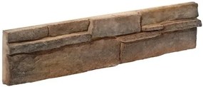 Obklad Stones Bedrock brown 11,7x55 cm reliéfna BEDROCKBR