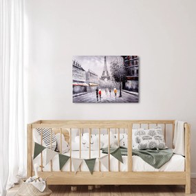 Obraz - Olejomaľba, Paríž (70x50 cm)
