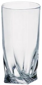 BOHEMIA QUADRO POHÁR 350 ML SADA 6 KS