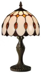Rustikálna lampa nočná Tiffany Prezent 227 vzor 16 30*17,5