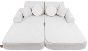 MeowBaby® variabilná pohovka Plus, Boucle White