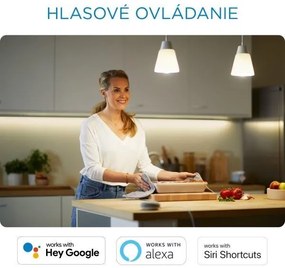 Philips WiZ Tunable white 8718699786731 LED žiarovka Filament Globe E27 6,5W/470lm G200 2700-6500K