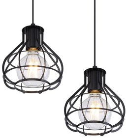 Globo 15388-4D - Luster na lanku CLASTRA 4xE27/60W/230V