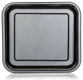 Banquet Pekáč smaltovaný CULINARIA Black 41 x 37 x 4 cm
