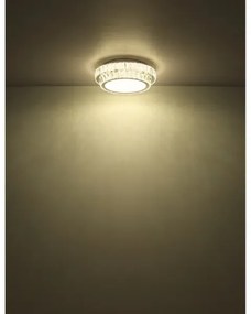 Globo 68157-38 - Stmievateľné LED stropné svietidlo KLARA LED/38W/230V priemer 40 cm + diaľkový ovládač