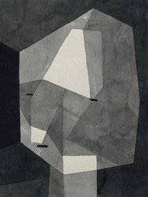 Umelecká tlač The Rough Cut Head - Paul Klee, (30 x 40 cm)