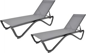 Ležadlo ZWL-515 DUO hliníkové