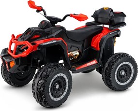 LEAN CARS Štvorkolka na akumulátor XW-08 4x4 45 W červená
