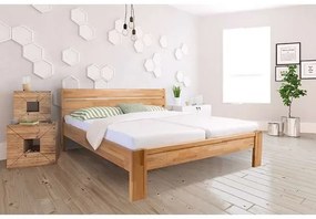 Ahorn VEROLI - masívna buková posteľ 100 x 200 cm, buk masív