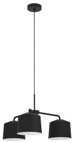 Eglo 900446 - Luster na lanku CAGUANES 3xE27/40W/230V