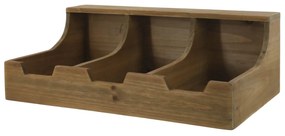 Chic Antique Úložný drevený box s priehradkami