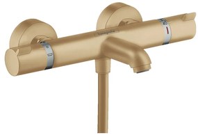 Hansgrohe Ecostat Comfort, termostatická vaňová batéria, bronzová matná, HAN-13114140