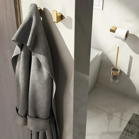 Gedy - Držiak toaletného papiera PIRENEI matná zlatá