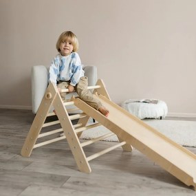 Piklerovej trojuholník nelakovaný a obojstranná doska 120 cm