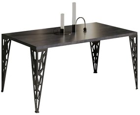 Konferenčný stolík Monza 100 betón tmavý