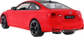 BMW M4 Coupe červené RASTAR model 1:14 Auto na diaľkové ovládanie + 2,4 GHz diaľkové ovládanie