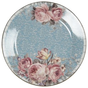 Porcelánový dezertný tanierik Peony Rosé - Ø 18*2 cm