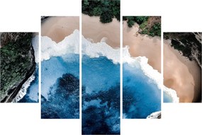 Obraz pláže Nusa Penida, Indonézia (150x105 cm)