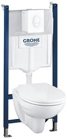 GROHE 39116000 - Sada 4 v 1 SOLIDO COMPACT 1,13 m odolná biela
