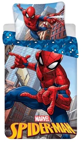 DETSKÉ BAVLNENÉ OBLIEČKY SPIDERMAN 140X200 CM, 1KS 70X90 CM VZOROVANÉ