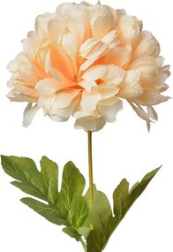 Dekorácia umelá kvetina so žltým kvetom - 15*15*80 cm