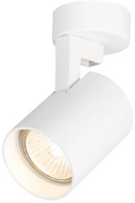 Bodové svietidlo Volf, 1x biele kovové tienidlo, w