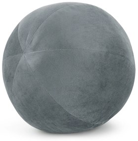 DEKORAČNÝ VANKÚŠ GAJA4 (FI) 24 CM STRIEBORNÁ