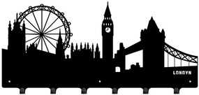 Vešiak na stenu do chodby LONDÝN