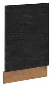 Front umývačky riadu Woodline ZM 570 x 446, Farby: dub lancelot + dark wood