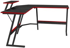 Herný stôl BG02 čierny 130 cm