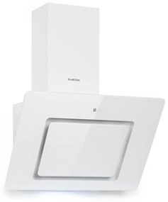 Klarstein Sofia 60, digestor, 60 cm, nástenný, 300 m³/h, dotykové ovládanie, sklenená predná strana, biely