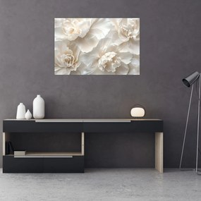Obraz - Jemné pivonky (90x60 cm)