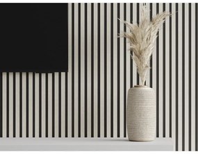 Mexen Lam-B, stenové lamely 275 × 31,5 cm, HDF doska 4 mm, ľan sivý, S100-275317-2812-068