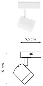 LED Stmievateľné bodové svietidlo MANU 1xGU10/5,8W/230V biela