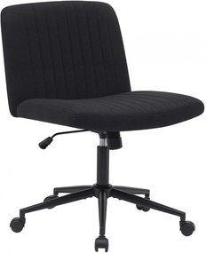 Design-Shop Kancelářská stolička Kingman látka - Čierna