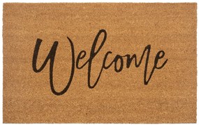 Hanse Home, Rohožka Welcome 105570 - na von aj na doma, 45x75, hnedá, chodba / predsieň