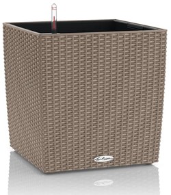 Lechuza Trend Cube Cottage All inclusive set sand brown 30x30x30