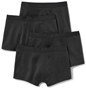 Boxerky, 4 ks, čierne