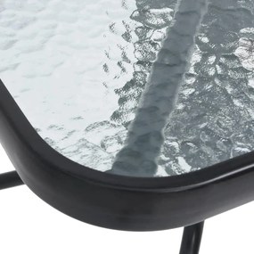Dekorstudio Štvorcový stôl na balkón ISLAND 60cm