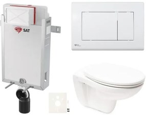 Závesný wc set Vitra Normus na zamurovanie SIKOSZNOR20, 1 ks