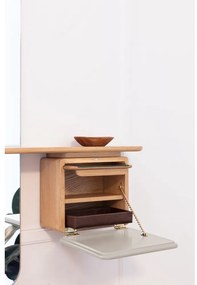 Predsieňová zostava v dekore duba v bielo-prírodnej farbe One More Look – UMAGE