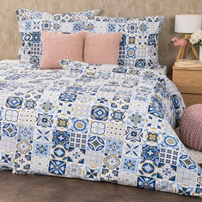 4Home Krepové obliečky Azul, 160 x 200 cm, 70 x 80 cm