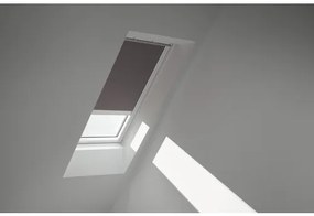 VELUX Zatemňovacia roleta na strešné okno so solárnym ovládaním DSL CK04 4577S sivá