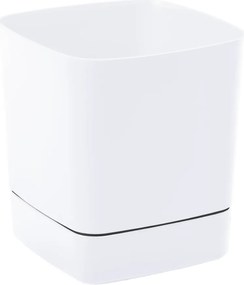 Kvetináč s podstavcom CLIMA 160 x 160 mm, biely*51403