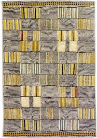 Oriental Weavers, AKCIA: 80x165 cm Kusový koberec Zoya 820 E – na von aj na doma, žltá, chodba / predsieň