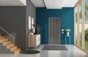 Skladacie dvere 001P grafitový dub matný 90 cm